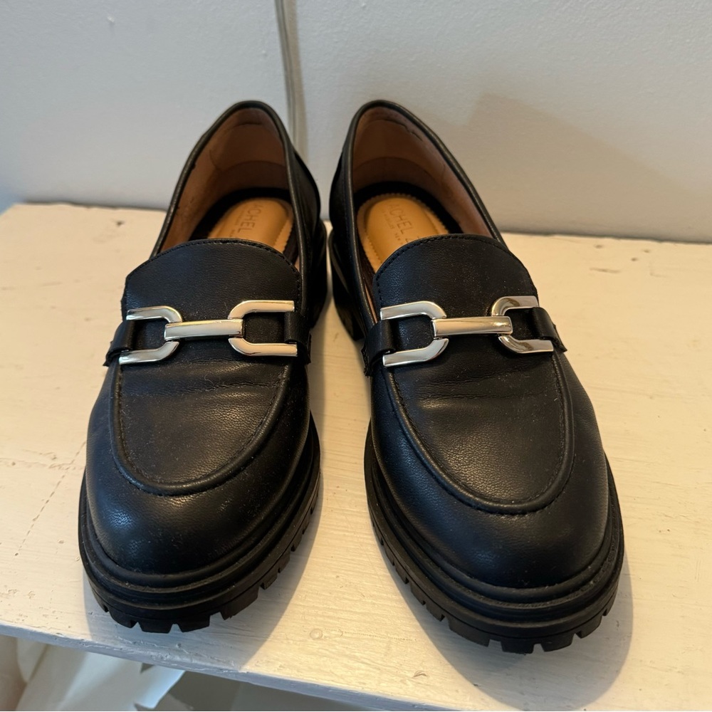 Rachel Zoe buckle loafers.